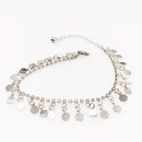 3PCS Summer Beach Anklet Bracelet Multilayer Circle Pattern Leg Chain