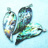 3PCS Abalone Shell Wings Size 57x25MM For Mother Of Pearl Pendants