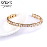Baguette CZ Bracelet Gorgeous Bangle for Men Women