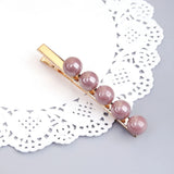 3PCS Pearl Hair Clips Flower Hair Clip Jewelry Accessories Tiara