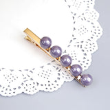 3PCS Pearl Hair Clips Flower Hair Clip Jewelry Accessories Tiara