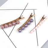 3PCS Pearl Hair Clips Flower Hair Clip Jewelry Accessories Tiara