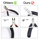 3PCS Stainless Steel Jewelry Making Pliers Set DIY Handcraft Tools