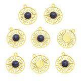 3PCS Devil's Eye Stainless Steel Necklace Pendant