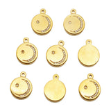 3PCS Titanium Steel Sun Stars Moon Pendant DIY Jewelry Accessories