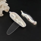 3PCS Vintage Style Bezel Locket Charms Containers Small Wishing Bottle Pendant