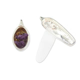 3PCS Vintage Style Bezel Locket Charms Containers Small Wishing Bottle Pendant