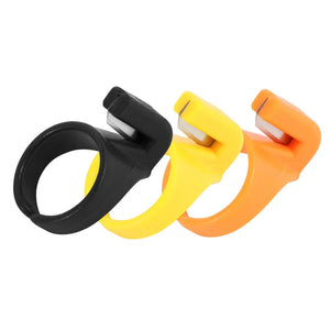 3PCS Finger Blade Needle Craft Thimble Sewing Ring Thread Cutter DIY Accessory