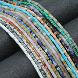 Square Faceted Rose Quartz Turquoise Beads 2x2MM