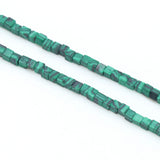 Square Faceted Rose Quartz Turquoise Beads 2x2MM