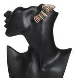 3PCs Pearl Rhinestone Ear Cuff CZ Stackable Earcuffs Sets