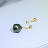 3 Pairs S925 Silver Stud Earrings Settings DIY Accessory