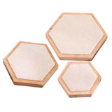 Wooden Jewelry Display Tray Showcase for Rings, Necklaces, Bracelets