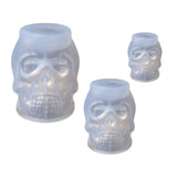3D Skull Resin Mold, Skull Candle Mold, Halloween Party Supplies