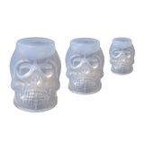 3D Skull Resin Mold, Skull Candle Mold, Halloween Party Supplies