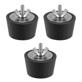3Pcs 38mm Rubber Winterizing Plug for Swimming Pool Anti-Freeze Expansion
