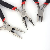 3Pcs DIY Jewelry Plier Set Wire-Cutter Side Cutting 17x18.5x1.5cm