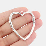 3Pcs Antique Sliver Large Pendants Charms For DIY Jewelry Making