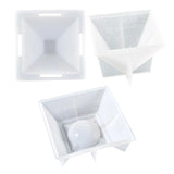 3Pcs Ashtray Mold Tear Resistant Casting Mould for Office Desk Decor