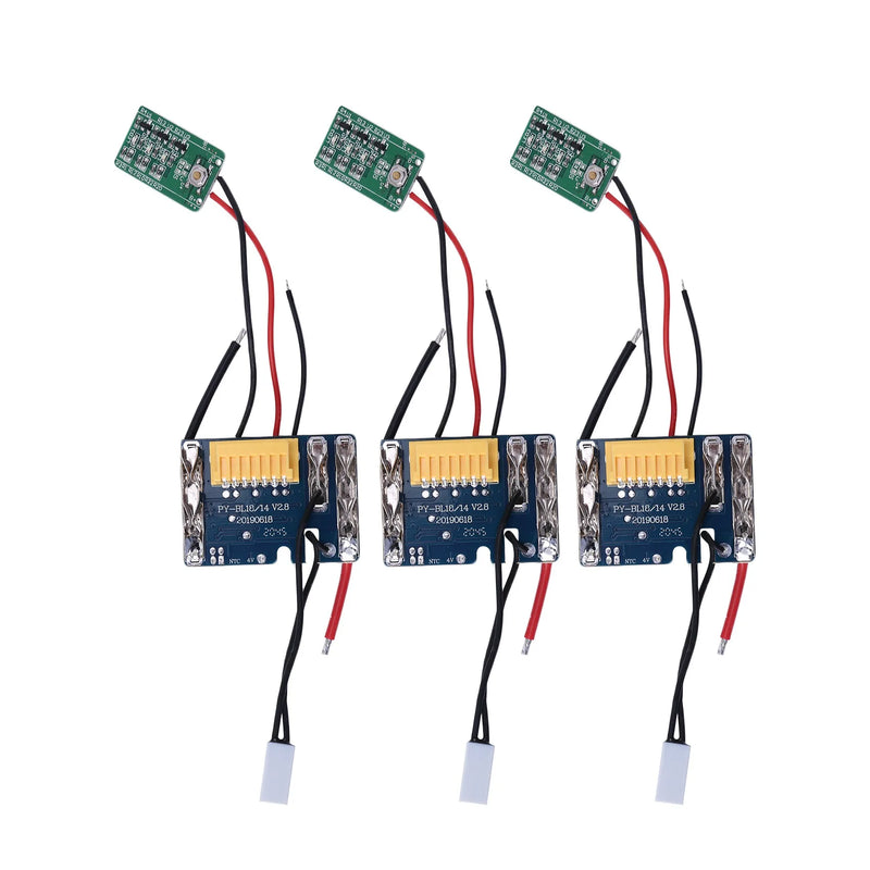 3Pcs BL1830 PCB Charging Protection Circuit Board 18V for BL1815 BL1845 BL1860