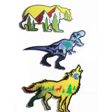 3Pcs Bear Dragon Resin Mould Epoxy Resin Casting Mold Halloween