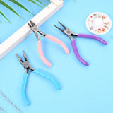3Pcs Carbon Steel Jewelry Pliers Set for Crafting