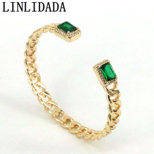 CZ Butterfly Crystal Bangles - Adjustable Cuff Bracelets