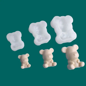 Bear Pendant Resin Casting Molds Kit Jewelry Making Tools