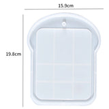3Pcs Crystal Epoxy Square Mould Tray Silicone Mould Decoration