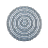 3Pcs Rotatable Circular Wall Calendar Silicone Mold DIY Perpetual Calendar Resin
