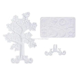 Earring Display Stand Mould Set - Jewelry Organizer Holder and Tree Base Mold
