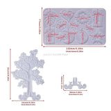 Earring Display Stand Mould Set - Jewelry Organizer Holder and Tree Base Mold
