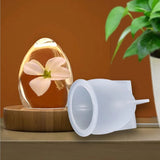 3Pcs Egg Resin Mold for DIY Art Lamp