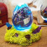 3Pcs Egg Resin Mold for DIY Art Lamp