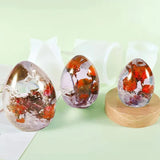 3Pcs Egg Resin Mold for DIY Art Lamp