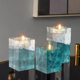 3Pcs Epoxy Resin Molds for Tea Light Candle Holder