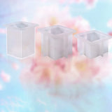 3Pcs Epoxy Resin Molds for Tea Light Candle Holder