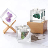 3Pcs Tea Light Candle Holder Resin Molds Kit