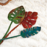 3Pcs Feather Turtle Back Leaf Flower Silicone Mold DIY Crystal Epoxy Resin Mold