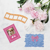3Pcs Film Card Frame Metal Cutting Dies for DIY Scrapbook Cards Making