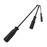 3Pcs Flat Head Screwdriver Set Plastic Handle Sewing Machine Repair Tool