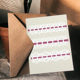 3Pcs Flower Lace Metal Cutting Dies for Scrapbook Wedding Cards DIY