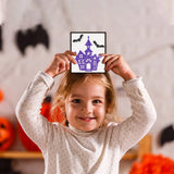 3Pcs Halloween Metal Cutting Dies Ghost Witch Bat Embossing Stencils