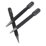 3Pcs High-Carbon Steel Center Punch Set 10Cm Non Slip Center Punch