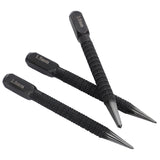 3Pcs H-Carbon Steel Center Punch Set 10Cm Non Slip Marking Drilling Tool