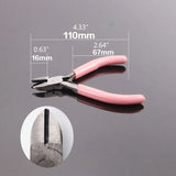 3Pcs High Jewelry Pink Pliers Sets Wire Cutting Bending Pliers