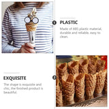 3Pcs Ice Cream Molds Reusable Ice Cream Cone Rollers