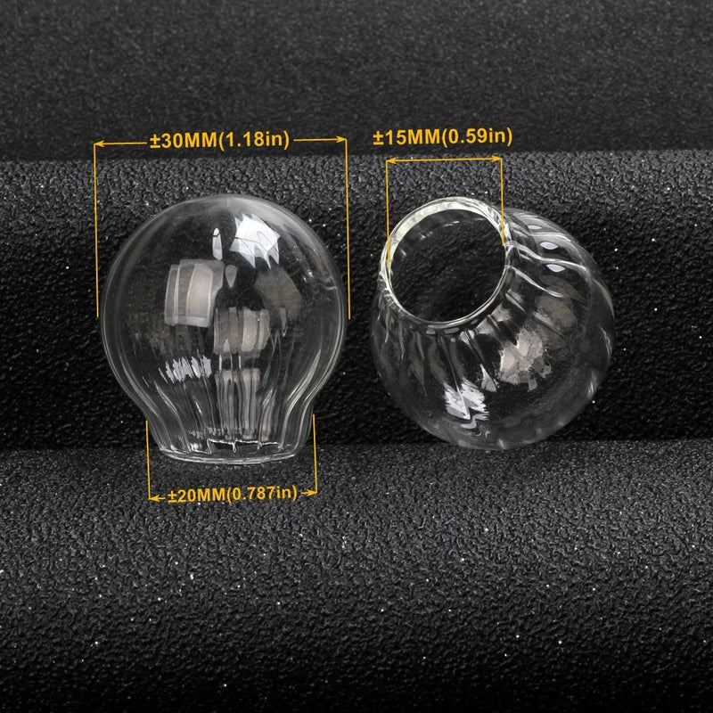 3Pcs/Lot Glass Pendant Bottle Necklace Vintage Wish Perfume DIY Jewelry