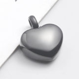 3Pcs Heart Locket Charms Memorial Ashes Necklace Bracelet Jewelry