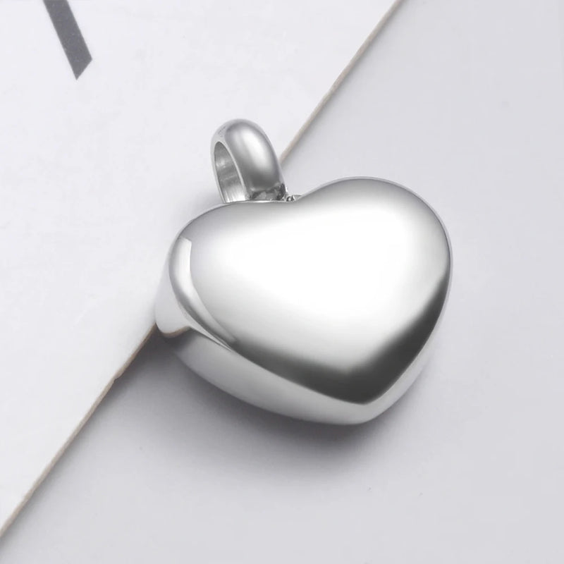 3Pcs Heart Locket Charms Memorial Ashes Necklace Bracelet Jewelry